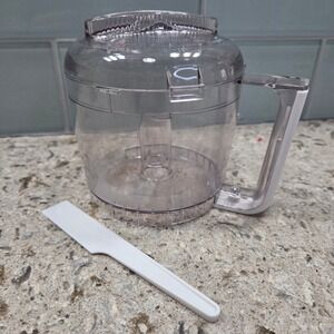 Cuisinart DLC 2AWBC Food Processor Work Bowl Lid Small Spatula Replacement Part